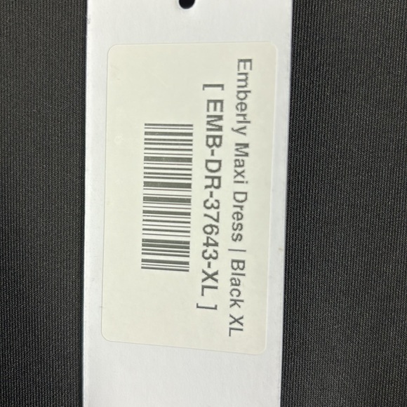 BALTIC BORN NWT Emberly Maxi Black Dress size XL - Picture 8 of 9